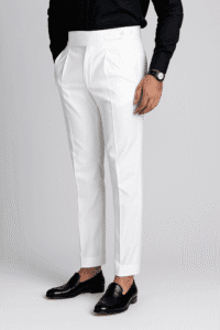 Pearl White Gurkha Pants - 32